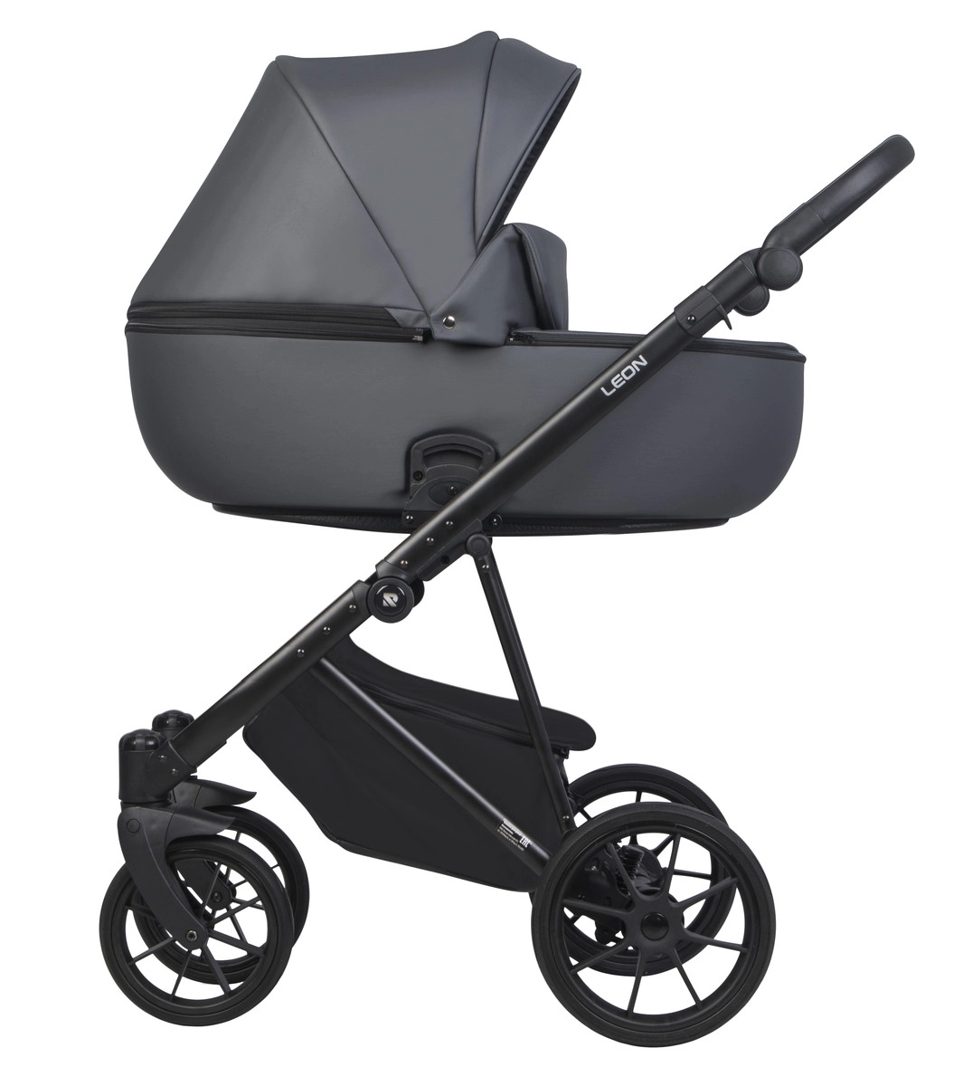 Коляска 2 в 1 RIKO BASIC LEON 03 Grafite (графит) x12tmts9v3va06z240dh0lo5187agtc5