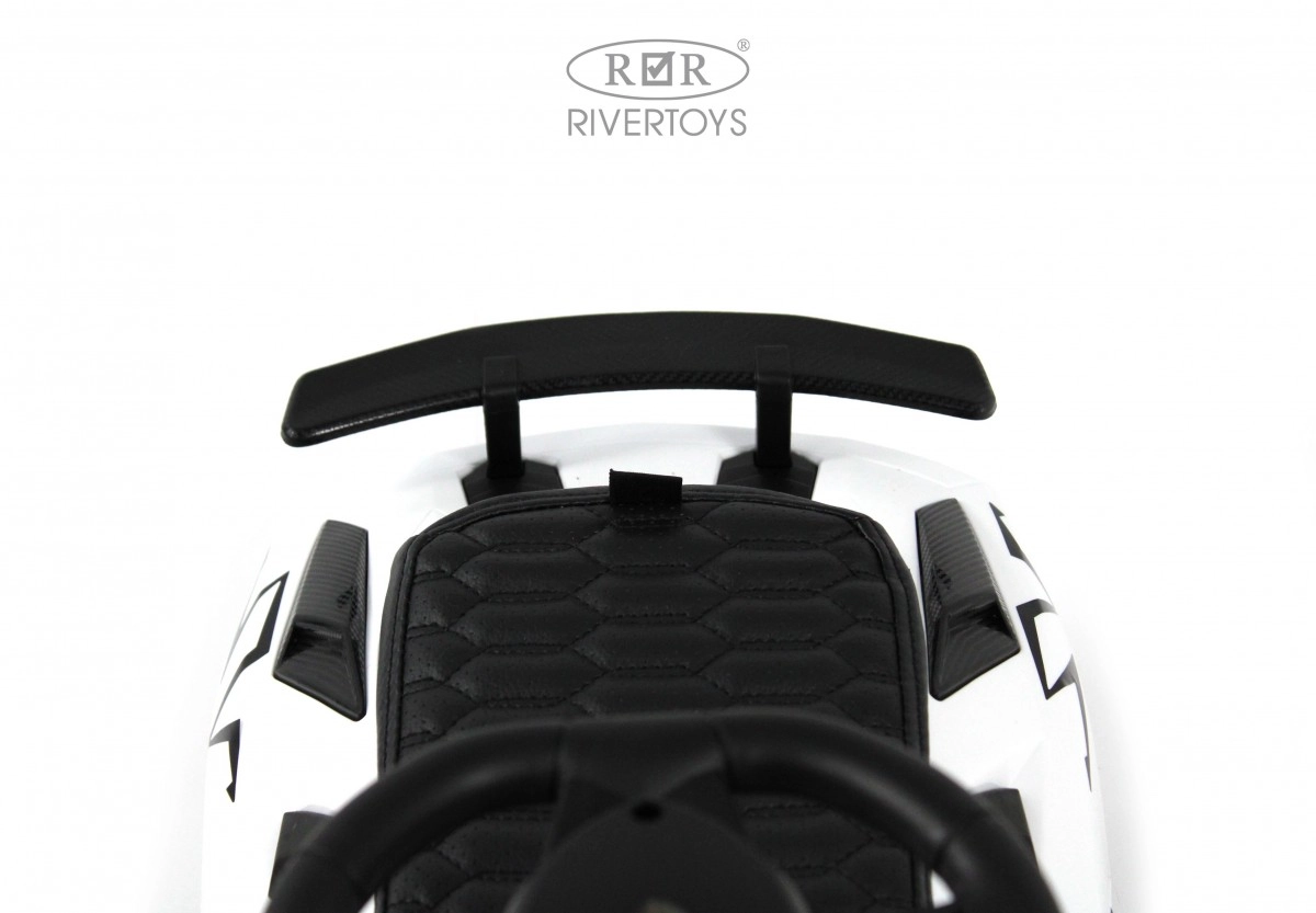 Детский толокар RiverToys M555MM-D белый zxshf5saw831unhp9edbjo5ldun2lgw5