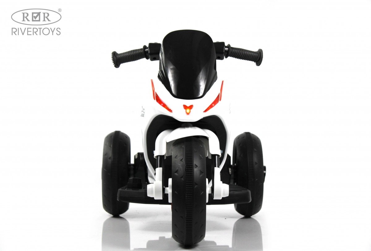 Детский электромотоцикл RiverToys G004GG белый hn73p5n9ict5xhklb6hko6j6mkf6a65n