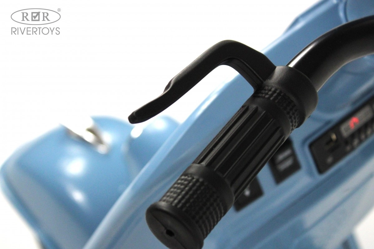 Детский электроскутер RiverToys VESPA M888MM синий 7wzk301y5k91wvq42zwghzbf9gjgpccr