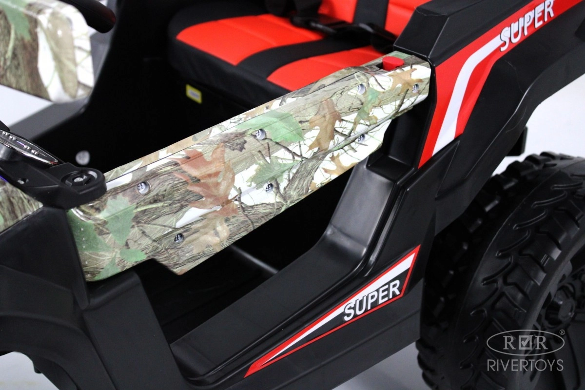 Детский электромобиль RiverToys L888LL зеленый камуфляж 2febpxd2ezkum2ysxst5cqj1qxn2b4eu