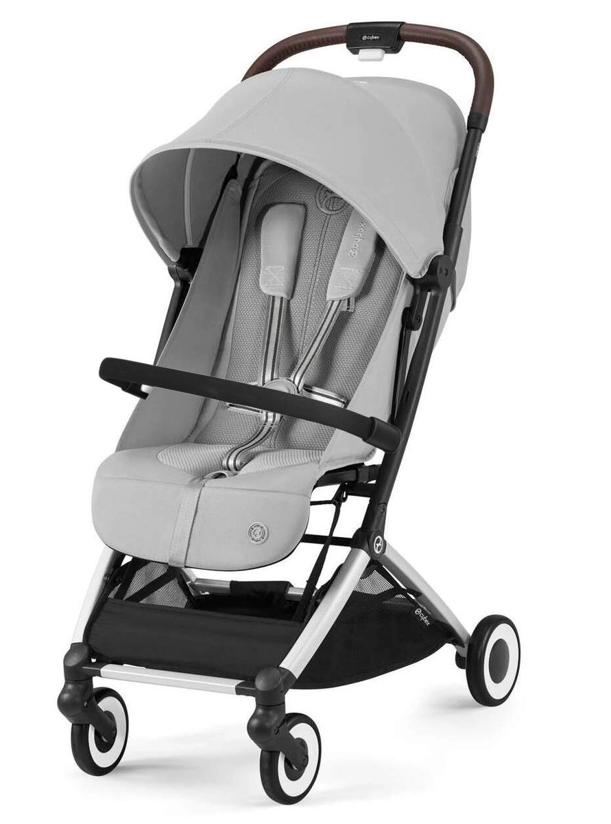 Прогулочная коляска Cybex Orfeo SLV (Fog Grey с дождевиком и бампером)