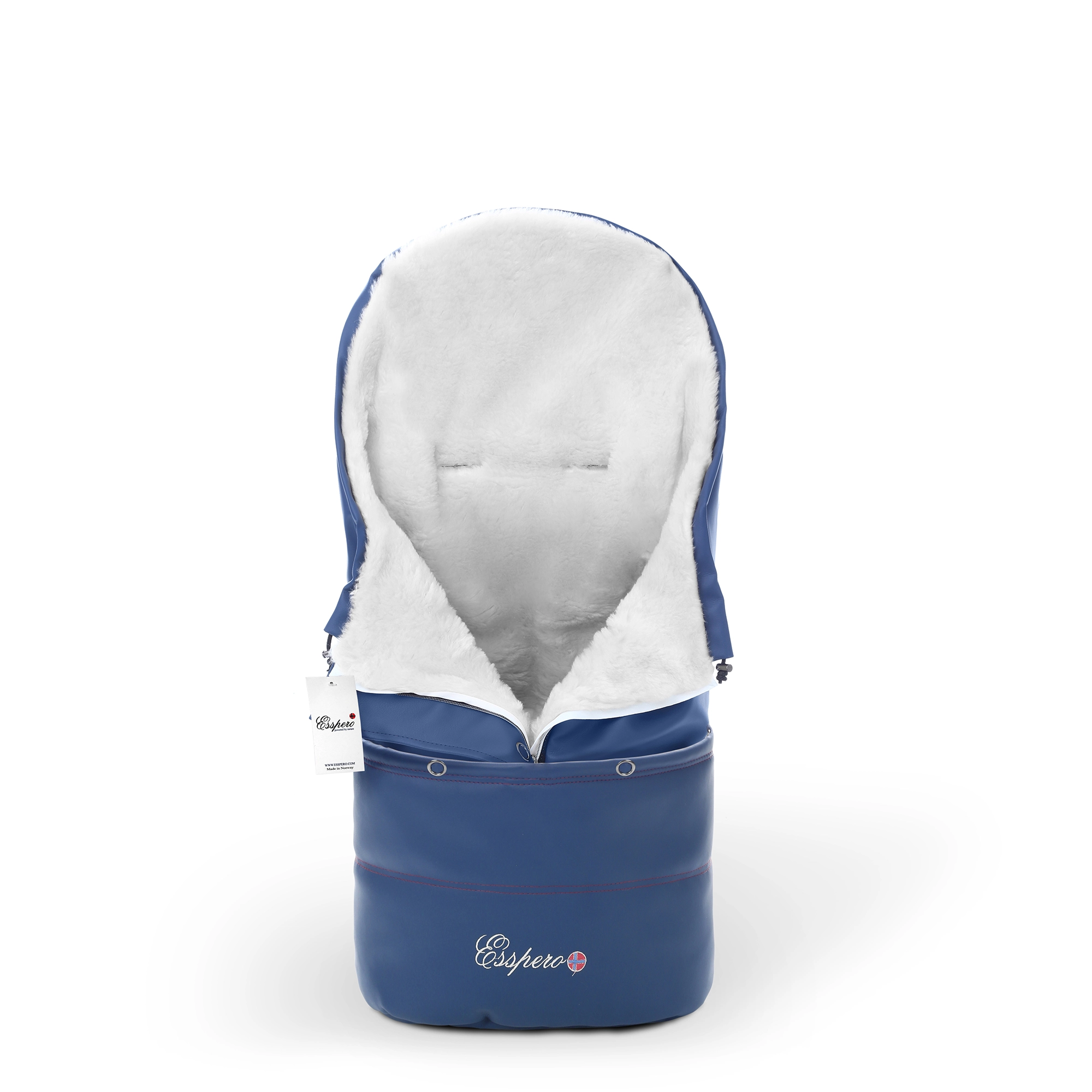 Конверт в коляску Esspero Transformer Arctic (натуральная 100% шерсть) (Navy)