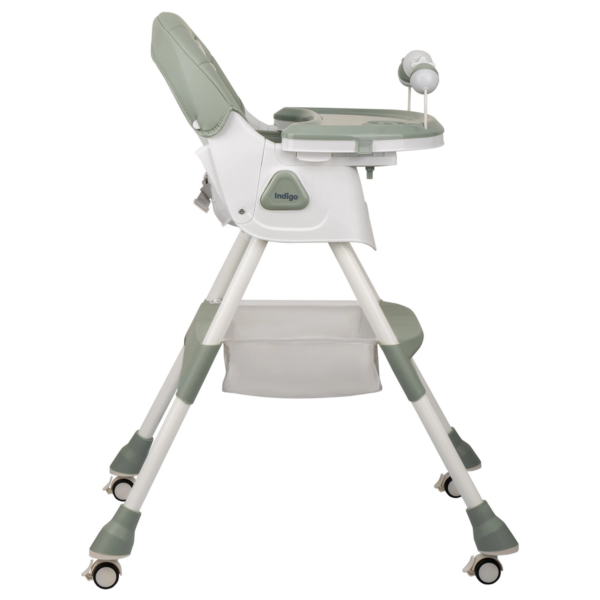 Стульчик для кормления Indigo Corn flex зеленый-серый 0dm9zi7khch3fgdi0pqcwl50uac4u9nq