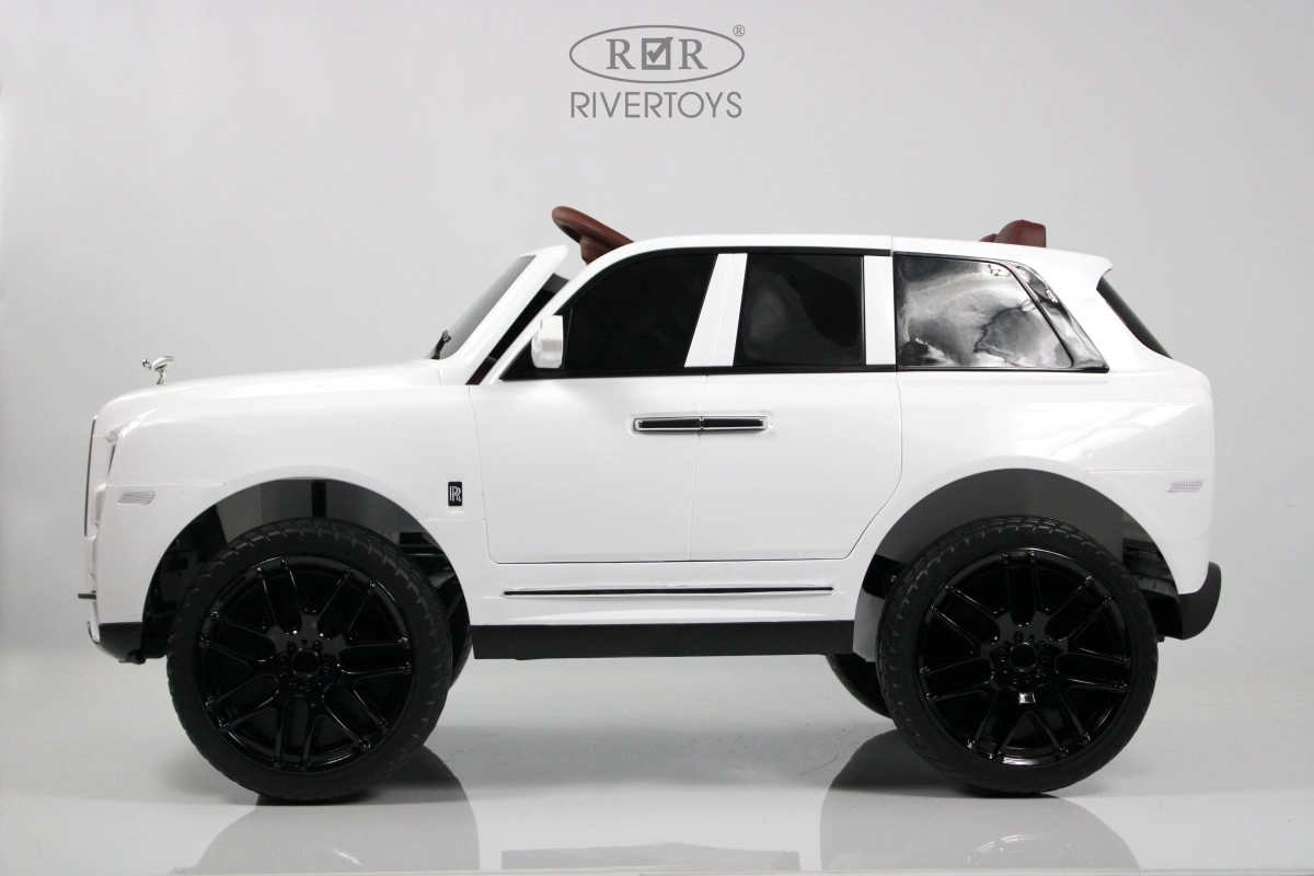 Детский электромобиль RiverToys K111PX белый g6y85mn17qwco12co417h5a6sr24cg7x