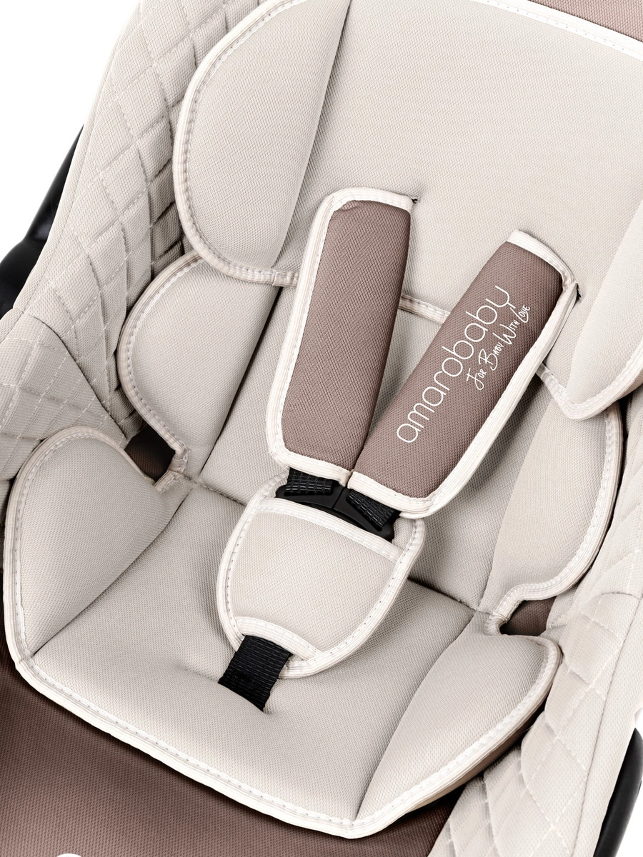 Автокресло детское AMAROBABY Baby comfort Светло-бежевый qt4sor925cifo3g1nasie8ndmmh5dtpq