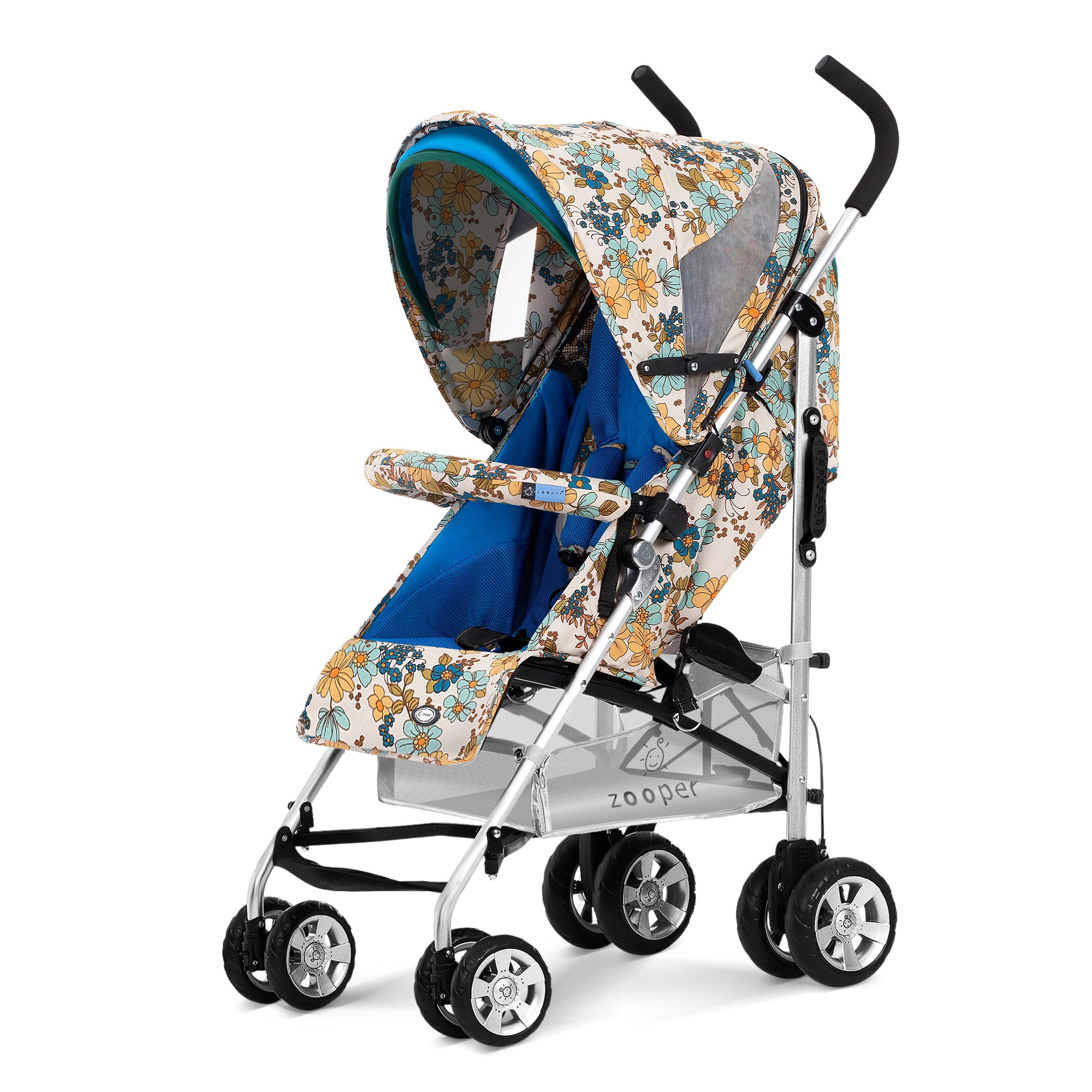 Коляска-трость Zooper Twist Flowers + Kit (Mountian Flowers)