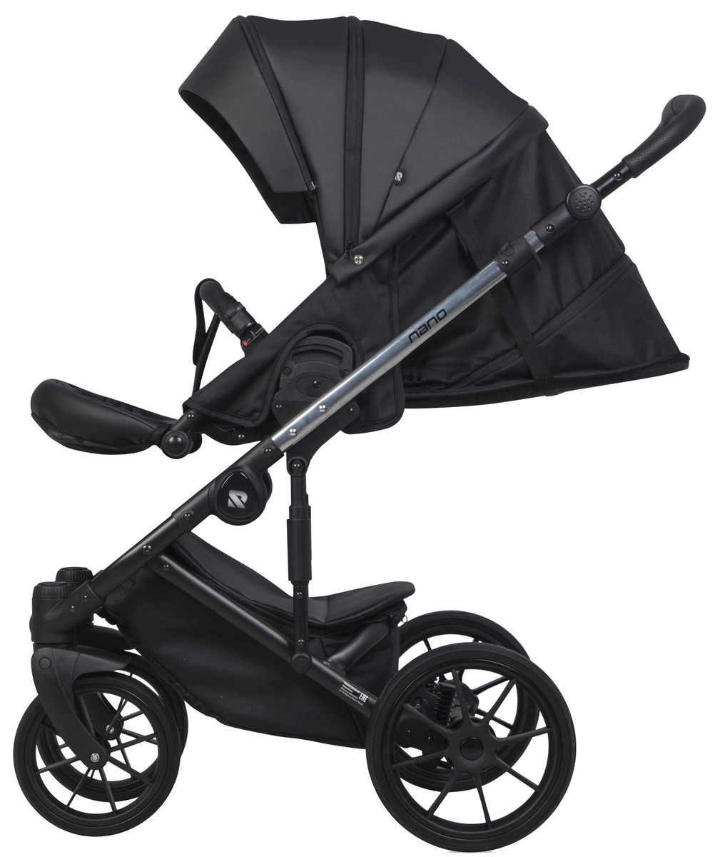 Детская коляска Riko Nano Thermo 2 в 1 01 Black (черный) 2g57hs7cadkis1yagneay5lm52rrwhk1