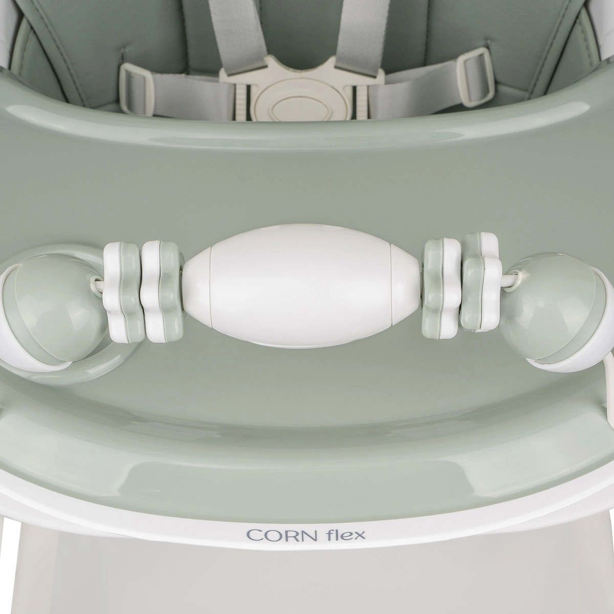 Стульчик для кормления Indigo Corn flex зеленый-серый 0jbpyqo4hz0hsgz0upebp8w66d4k5nkq