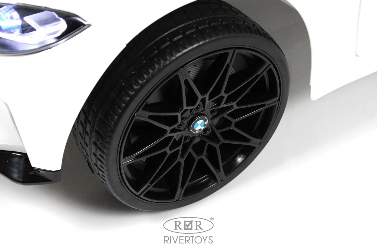 Детский электромобиль RiverToys BMW M4 A004AA белый upw6kce93096sqrmie65dd1de40rx9v2