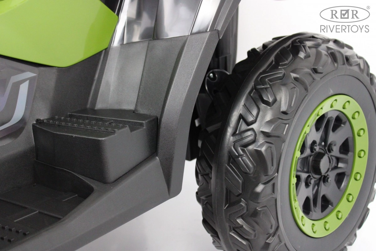 Детский квадроцикл RiverToys T001TT 4WD зеленый bx602la5d0r2hj3h57ydwgpukgknrb4z