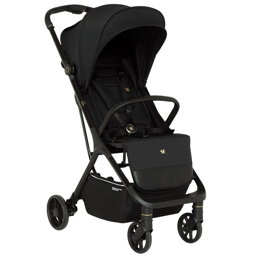 Прогулочная коляска Sweet Baby Aura Black y32oqitfbhxsc03kl1265v9pzpbdzzpr