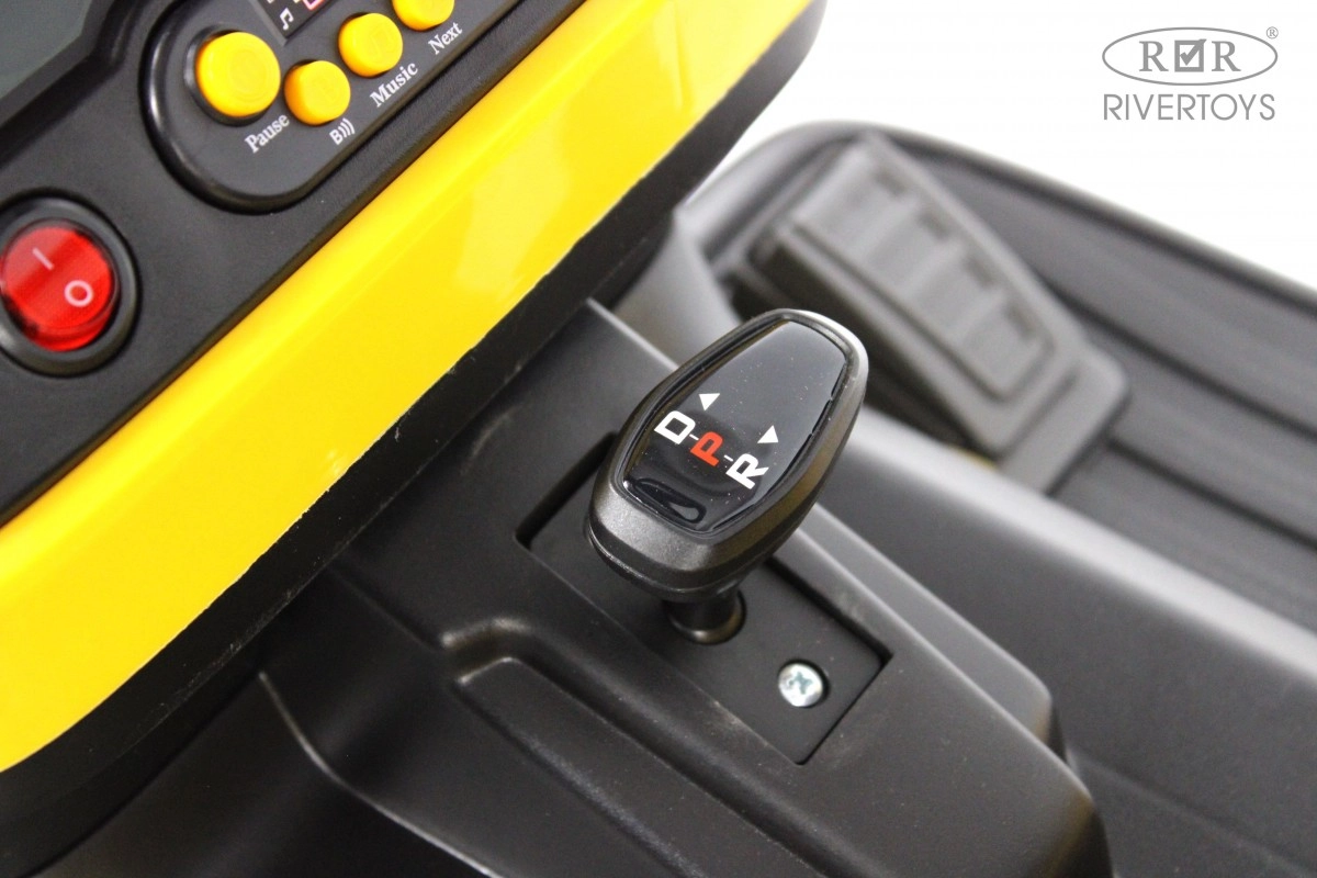 Детский электромобиль RiverToys K111KK желтый yikk9nusycwiqb4nns6ryt9zd4455woo