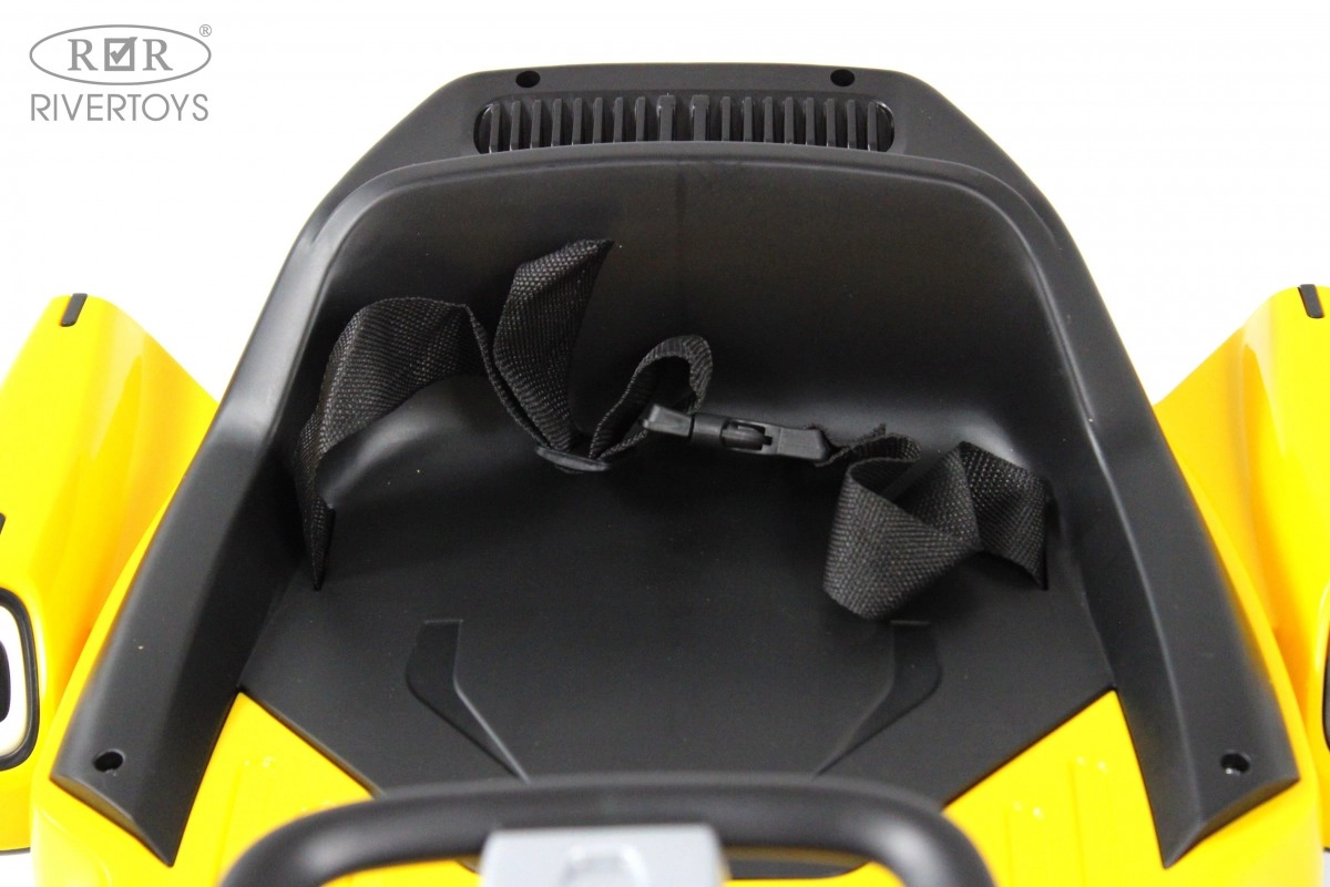 Детский электромобиль RiverToys K009PX желтый 1ht702zqfuk3jblbf1i29bd68i6rscc4