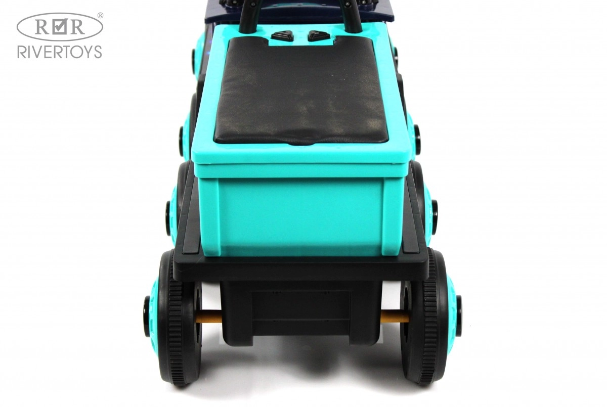 Детский электромобиль RiverToys K008AM синий deuya3oletvwhn9ly0f608dcn30l1k7i