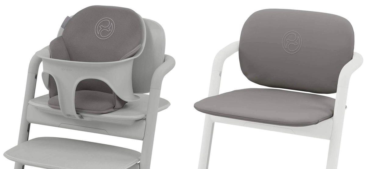 Набор мягких чехлов к стульчику Cybex Lemo Comfort Inlay (Suede Grey)