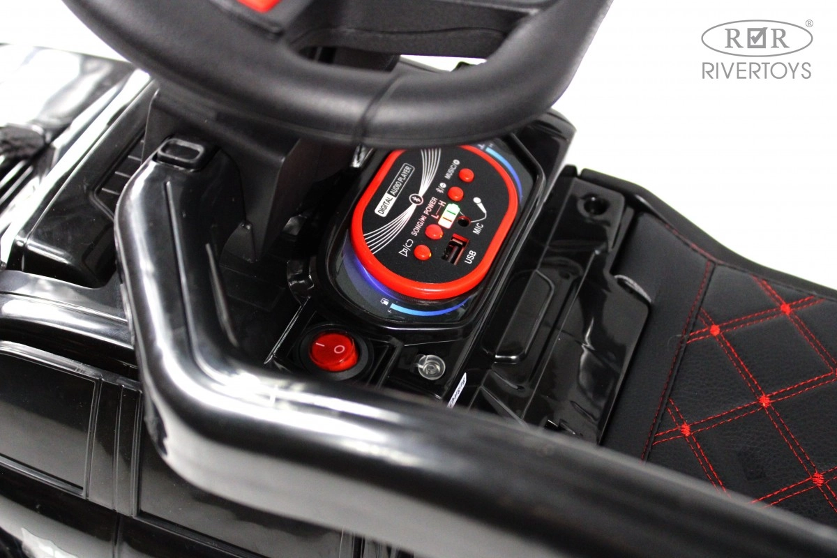 Детский электромобиль RiverToys G008GG-A черный sacioqi72ilmxuzeul428l9msmumh1h4