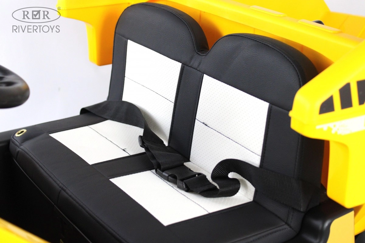 Детский электромобиль RiverToys K111AM жёлтый pwxsr25ugy2x21mqzlj08ksbs4wrba50