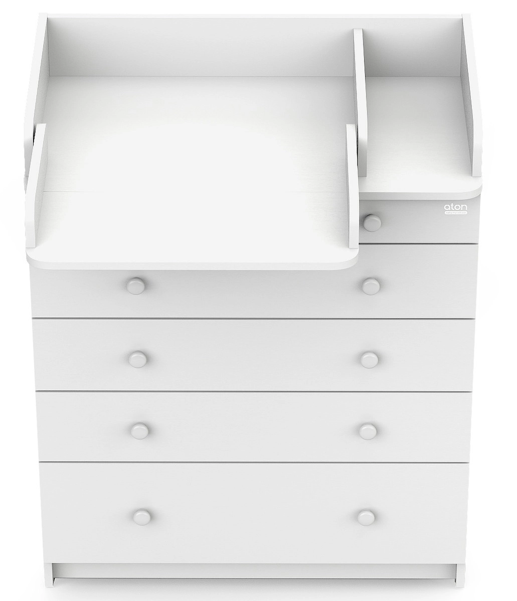 Детский пеленальный комод Атон Leo 805 с органайзером, ЛДСП белый-белый 8feowkybn17lwqukro7lbbhdl4wp81s3