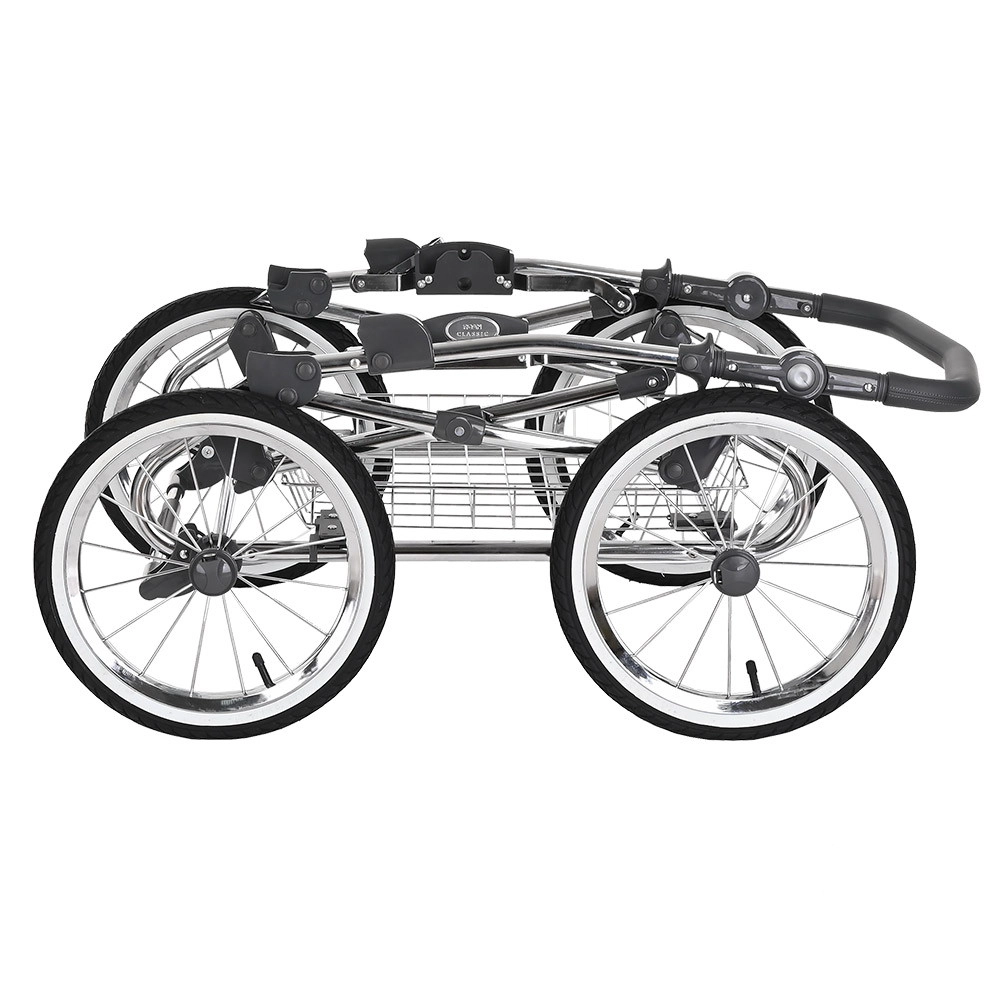 Коляска 2 в 1 Roan Bass Next Classic, d14 Steel Grey/Chrome//руч.Серый fzsldizg9x6w8zst00s2d8v6csiwo50c