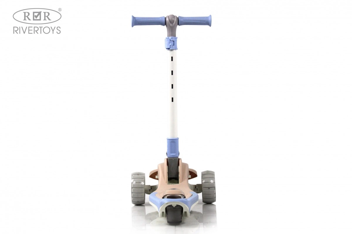 Детский самокат RiverToys HB-T8 голубой vmmjs74mswt69u438ow844c3qo0nissp