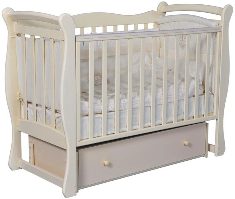 Детская кроватка АНТЕЛ Julia 1 УМ  Слоновая кость es5hirerppqj49osbcdpww2ds12722nm