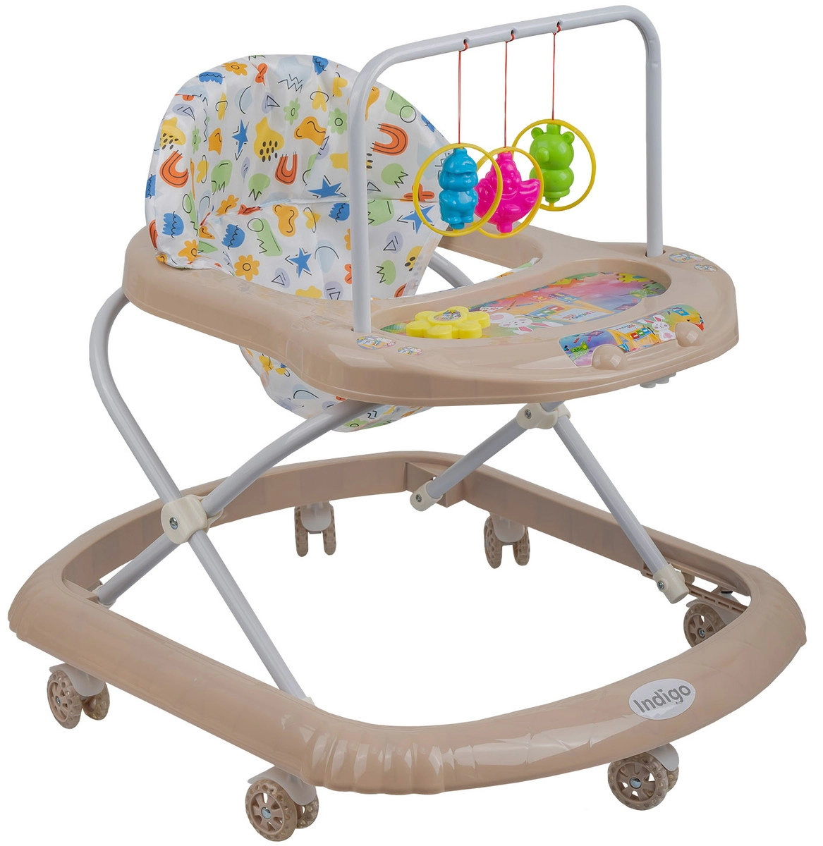 Детские ходунки Indigo Карусельки С бежевый yj04tw4wmd3lieunqtx1h8qljhekvmod