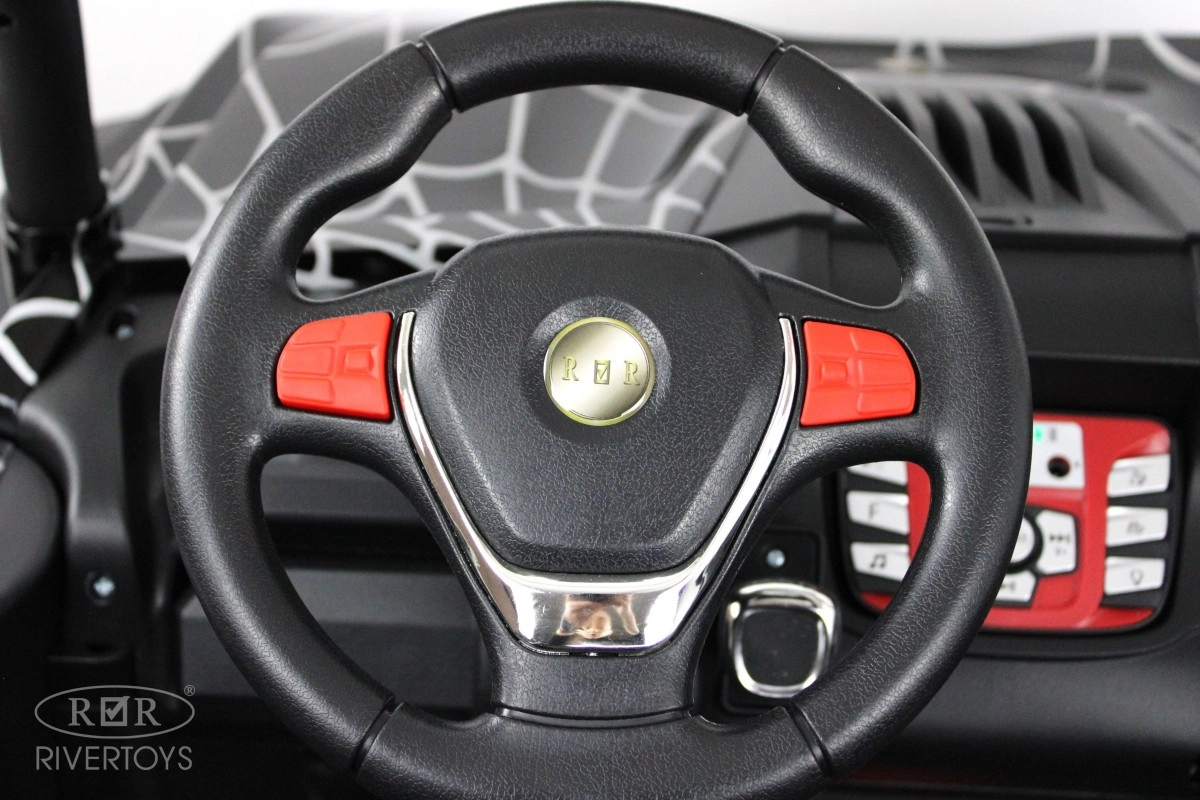 Детский электромобиль RiverToys Buggy P333PP черный Spider o5frocn93frmnh3qfesba0l2lwmabcy2