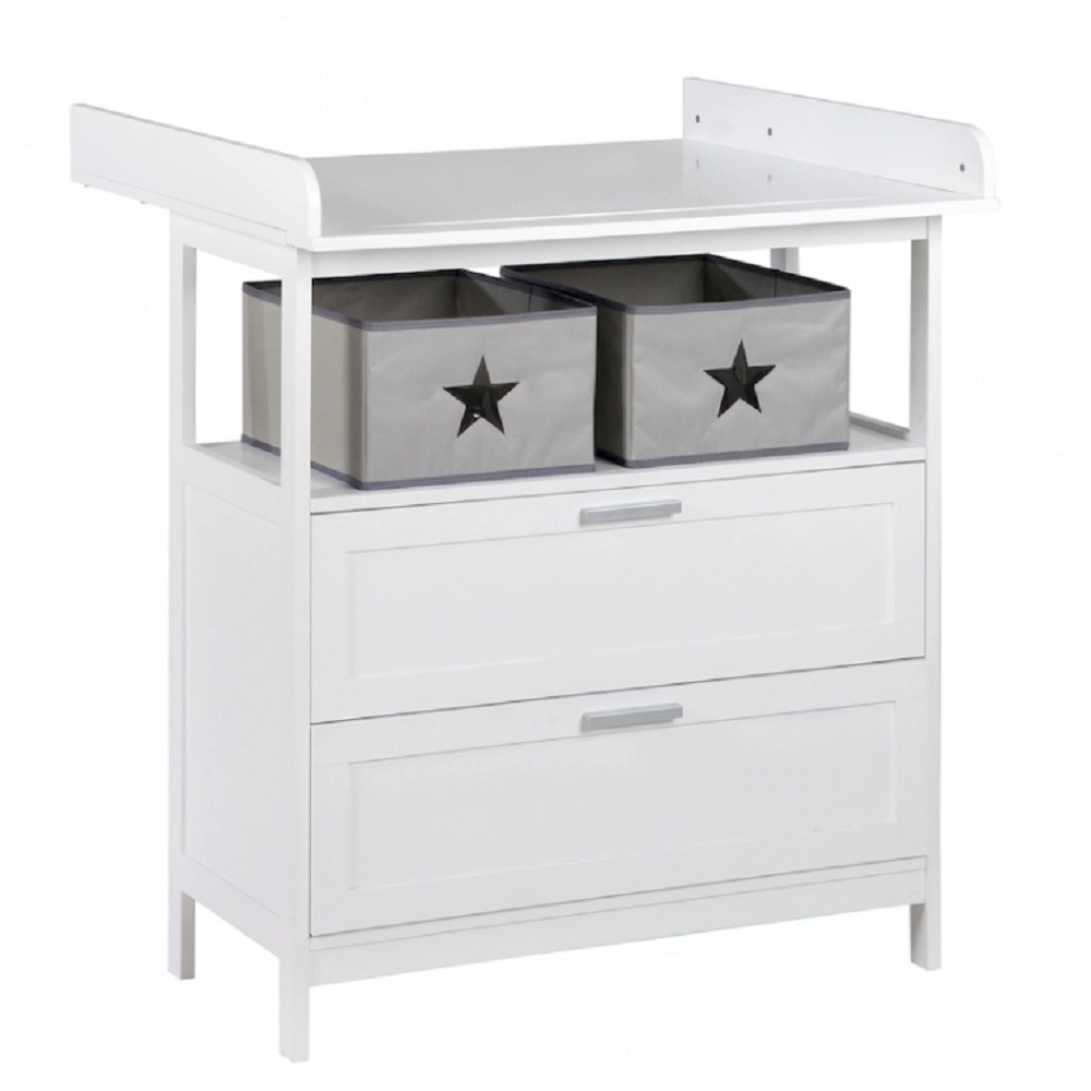 Пеленальный комод с ящиками ROBA Hamburg Белый 108130935-pelenalnii-komod-s-yashikami-roba-hamburg-belii