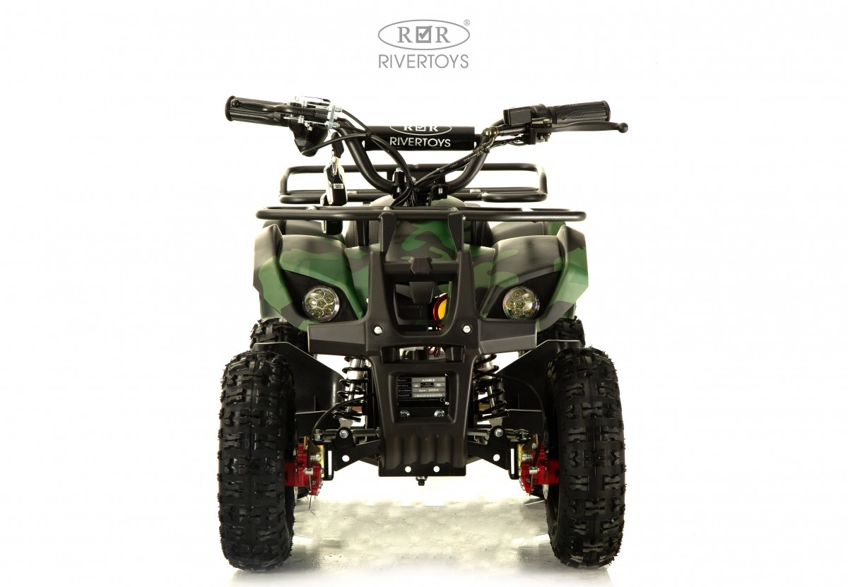Детский электроквадроцикл RiverToys ANRI зеленый камуфляж vv8dncss1y0l8wxjj97nc5rp0sc7km3h