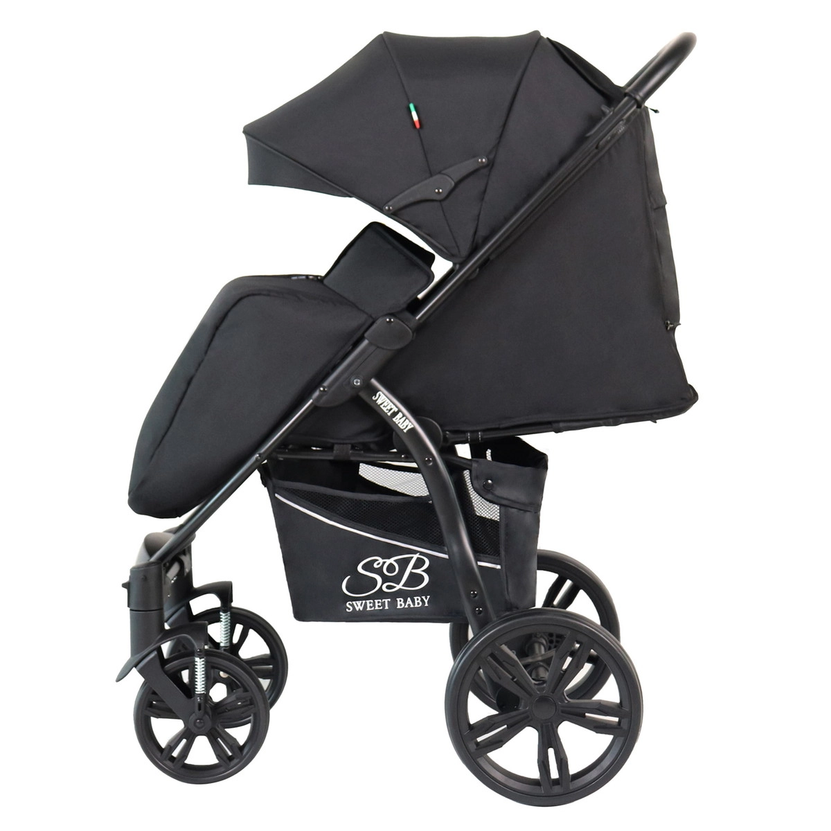 Прогулочная коляска Sweet Baby Carisma Black q5626getq54hpcf8eagkzqn9tf2n2b8h