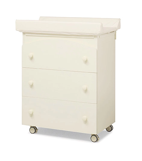 Пеленальный комод с ванночкой Erbesi Sonia слоновая кость 2f876c13f0da7cf520fdf28d14403d9a