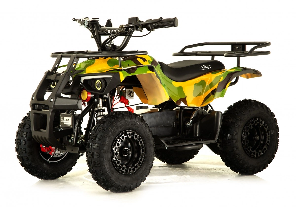 Детский электроквадроцикл RiverToys TIKI желтый камуфляж 02ht39qumkr4jru0h1wgu5u3qc2s016a