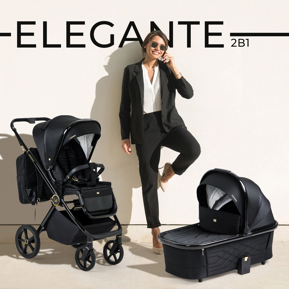Коляска 2 в 1 Sweet Baby Elegante GL Black 5m7bgb69sxj2a9a9pczmfis9di55x694