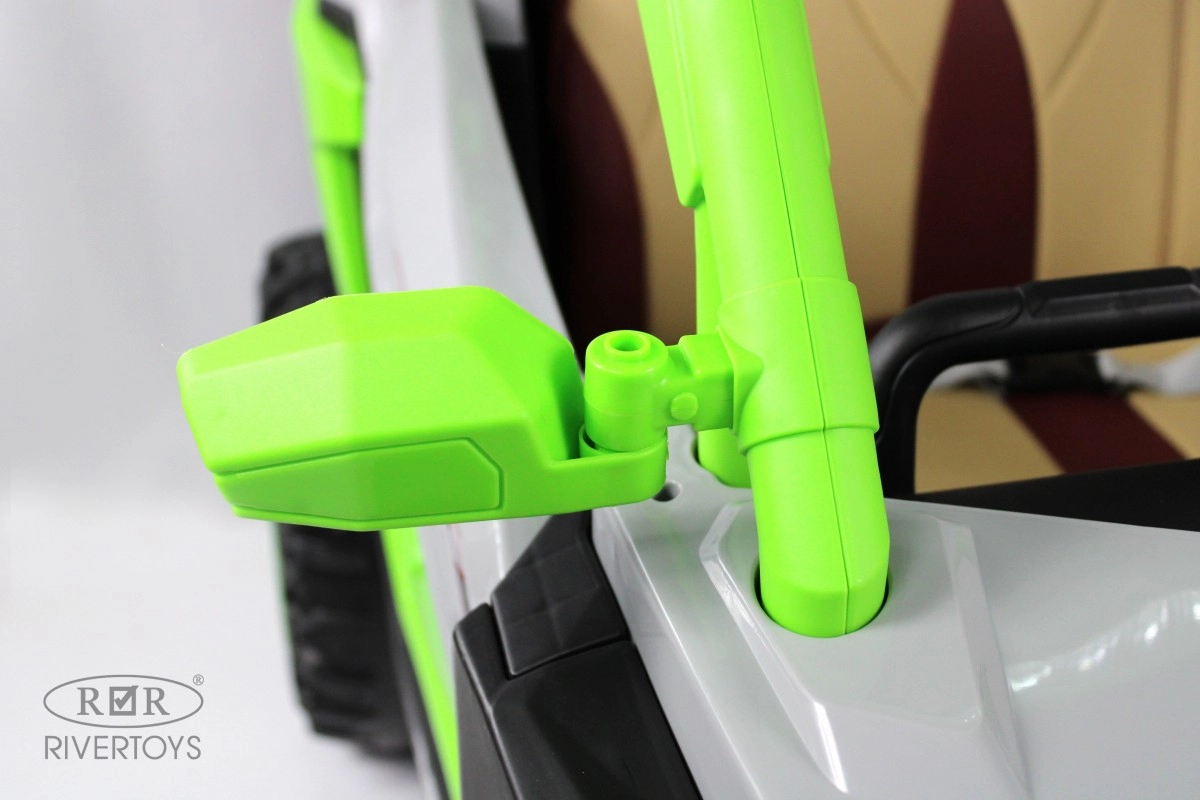 Детский электромобиль RiverToys E001EE серо-зеленый 5pl3srhizngl4uual3k21tdrxc2xtl94