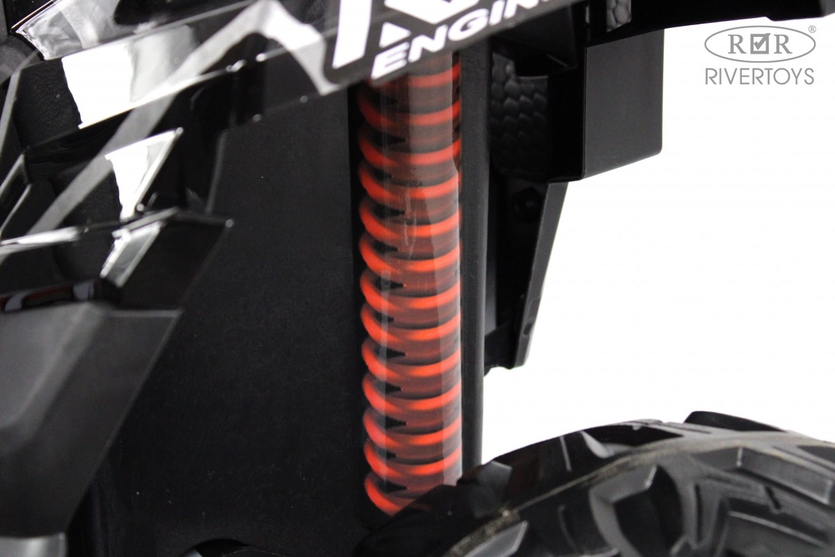 Детский электромобиль RiverToys X999XX черный спайдер t9n7f4o2fltnlbr6sfm8upi11mj93jci