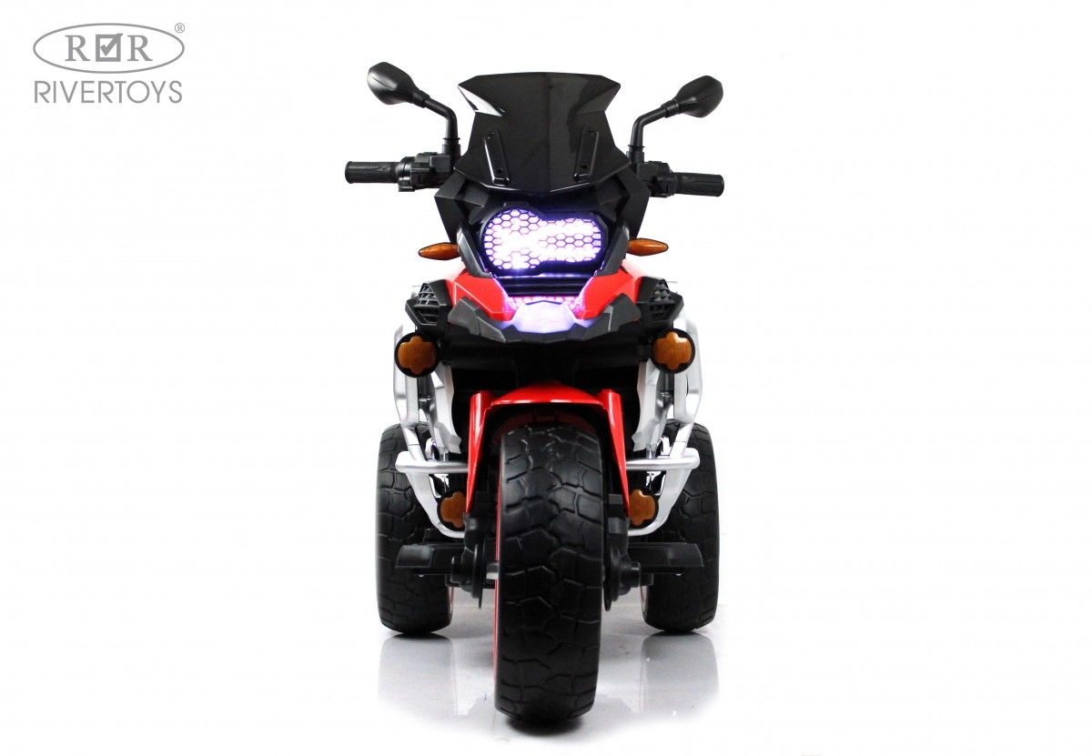 Детский электромотоцикл RiverToys М111БХ красный wl75tnwu9lazl3gv3i6jv2amzkkyepre