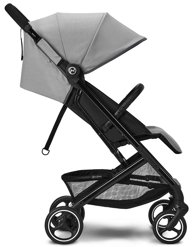 Прогулочная коляска Cybex Beezy Lava Grey с дождевиком и бампером 1lc1tt2n4q72gspymmwps2wfpzo27cdg