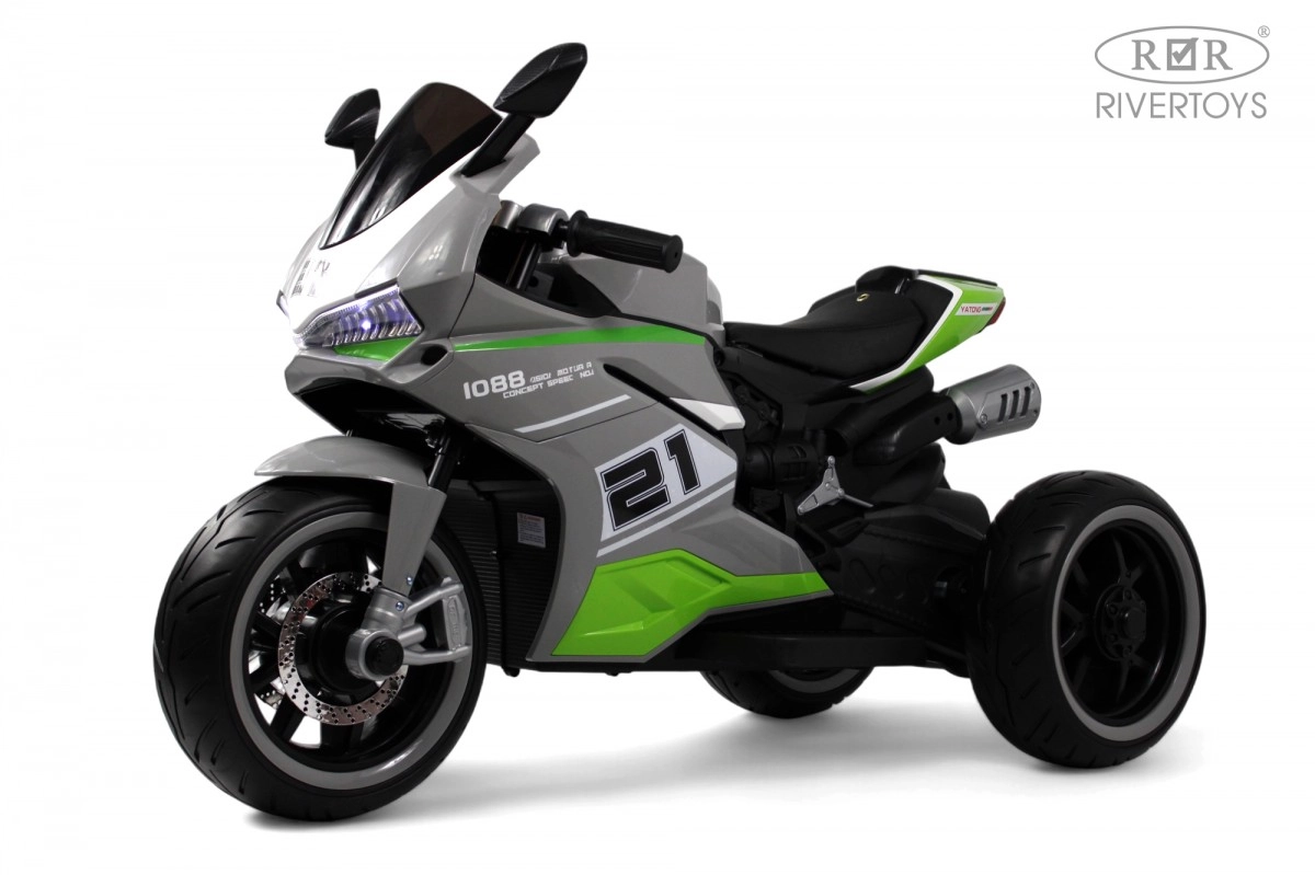 Детский электромотоцикл RiverToys C005MC серый 5am6lbunhrqbrabmdg2spotvfsa3y80x