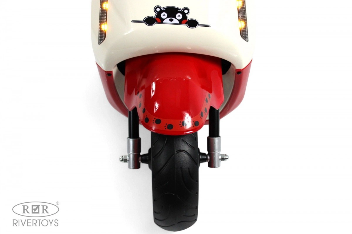 Детский электромотоцикл RiverToys Z555ZZ бежево-красный e8cv6hzqnfw70j4pzo5fiuzgxa4d5n8m