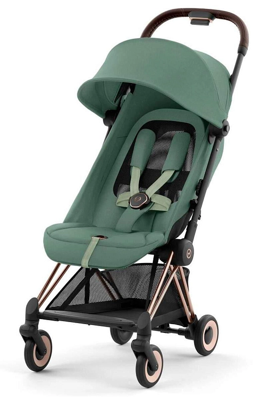 Прогулочная коляска Cybex Coya Leaf Green Rosegold доп3