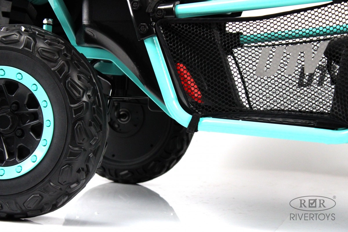 Детский электромобиль RiverToys P555PP светло-зеленый ltubslexkm2hwvt92h2eph3sgdt2exjf