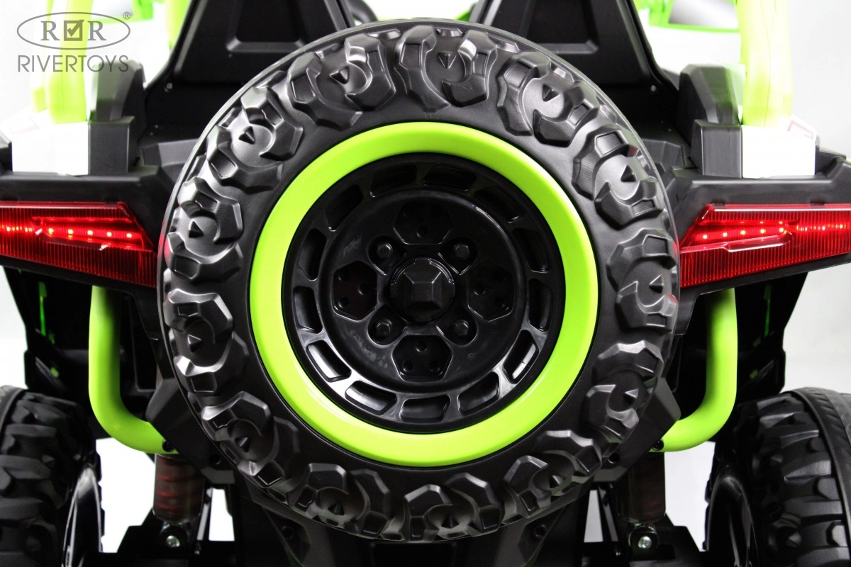 Детский электромобиль RiverToys E001EE зеленый 8v30yjllhypz1jqqeyrju39azoel0yb4
