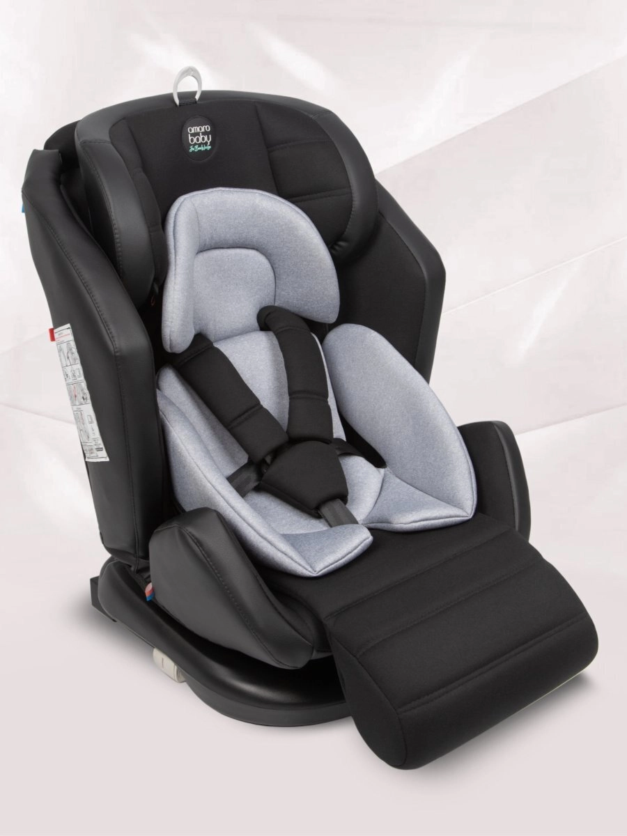 Автокресло AMAROBABY Favorite ISOFIX (чёрный/серый)