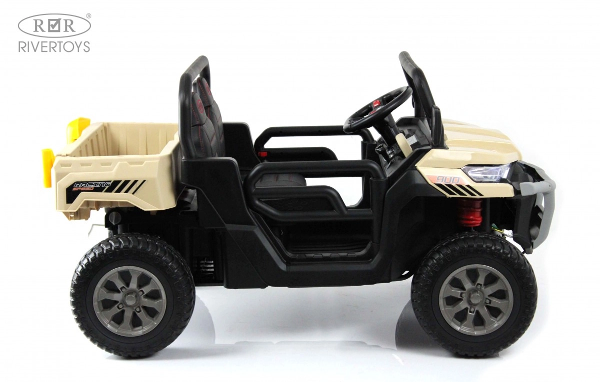 Детский электромобиль RiverToys H005HH кремовый g2j60ch848gd2494ygt6rcubkbjn0led