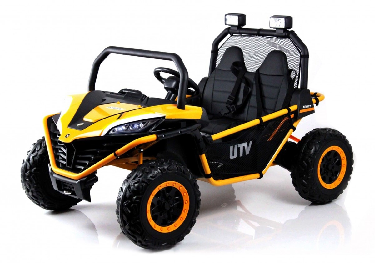 Детский электромобиль RiverToys P555PP оранжевый 120l8f24efys396mc92ypf1ikilubev0