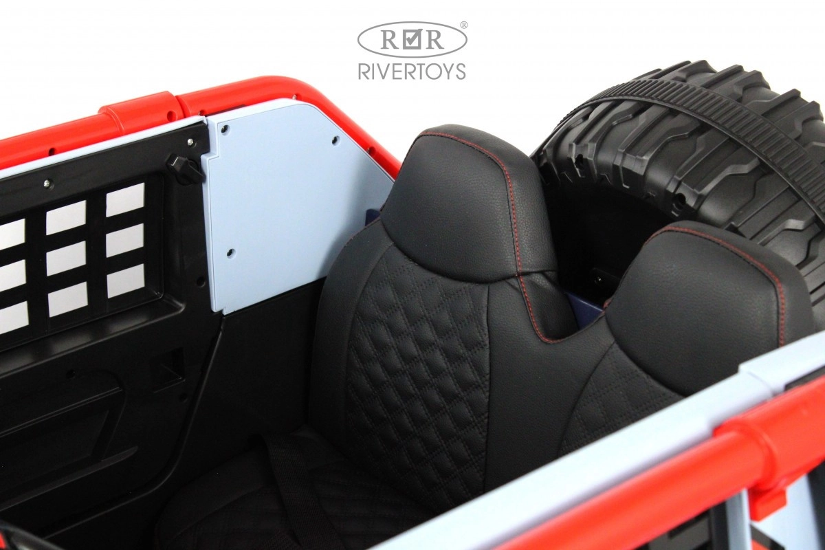 Детский электромобиль RiverToys K007AM синий irqd76578a0x0o224r3ll1gehpcgv6vo