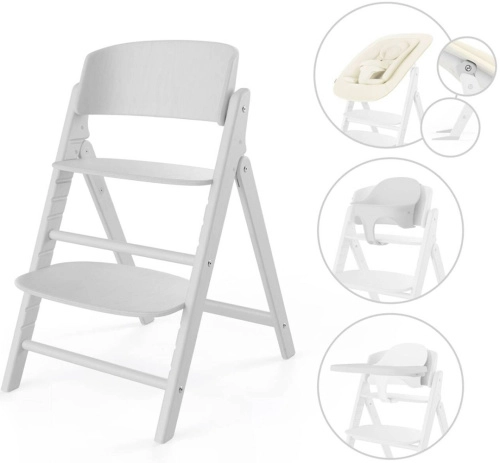 Стульчик для кормления Cybex Click & Fold 4 в 1 Set (All White)
