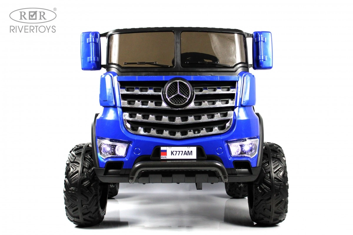 Детский электромобиль RiverToys K777AM синий k87hk9qnt1fe805qv2r9nu0tn229rew8