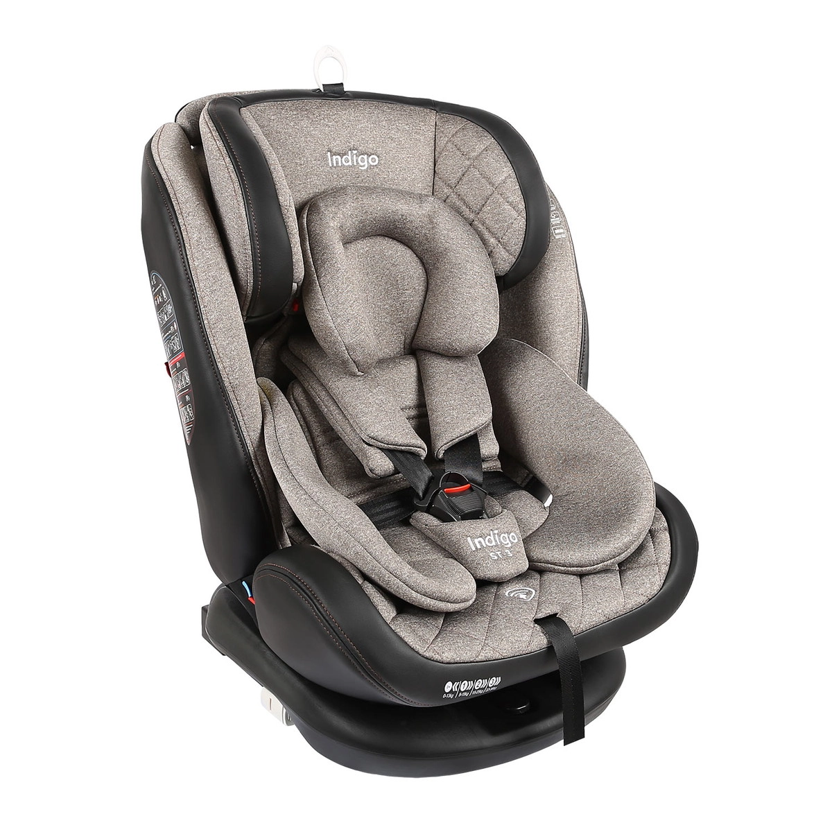 Автокресло Indigo AERO ISOFIX, ST-3, группа 0+1+2+3 бежевый hm9wku3gu68gk0rjc44mfx625ccspcu2